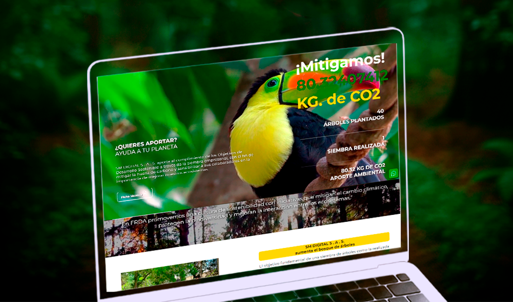 Siembra ley 2173 Landing Page personalizada