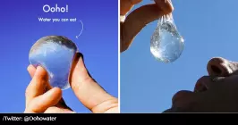 Ooho!, la nueva manera de consumir agua