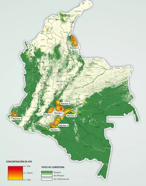 Se disparó la deforestación en La Macarena Colombia